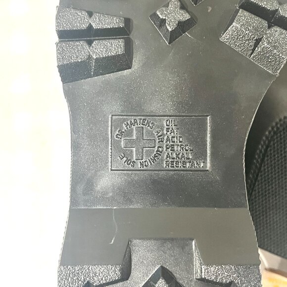 Dr. Doc Martens Vegan Quad 2976 Black Platform Boots Unisex M 10/W 11 Size Boots - Picture 5 of 7